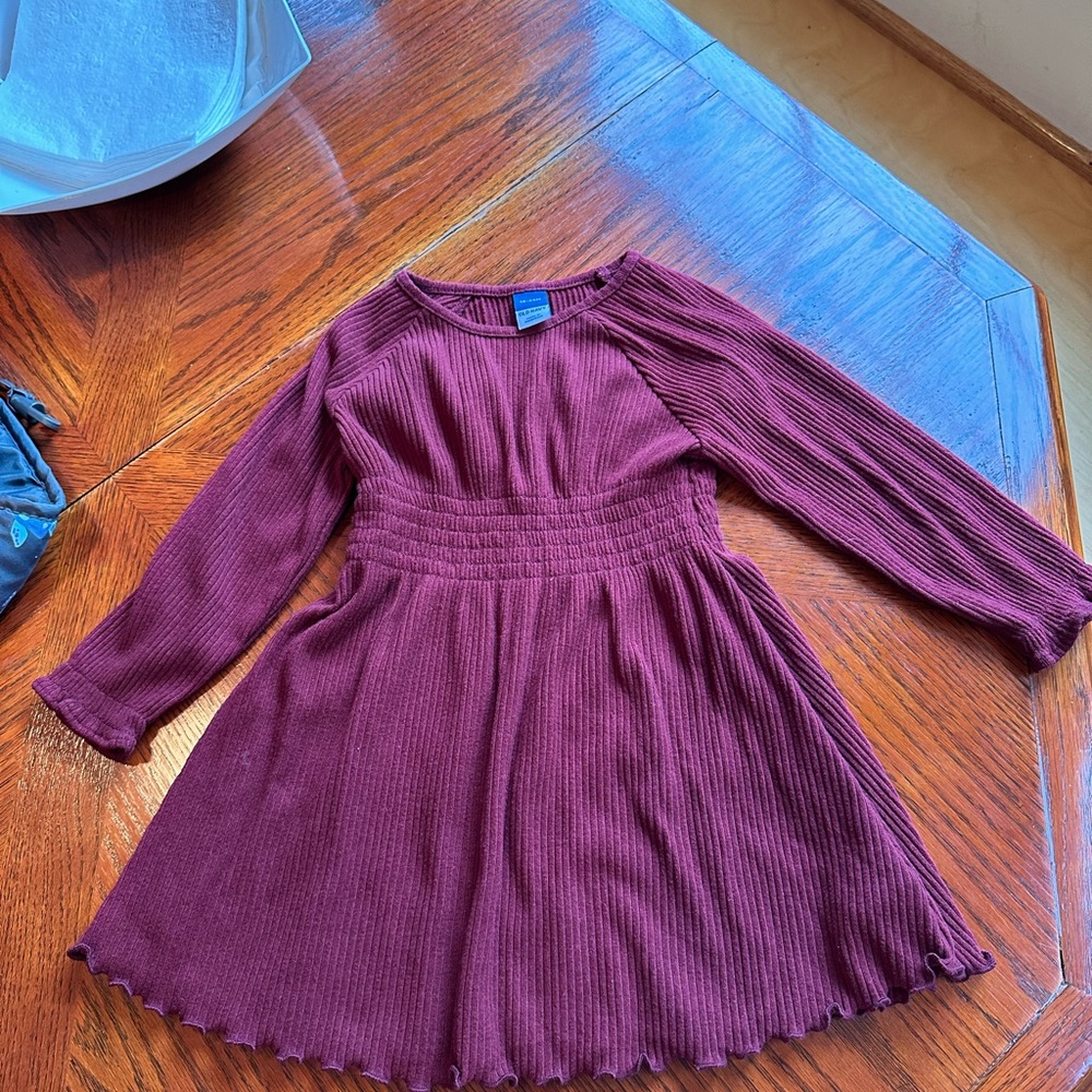 Burgundy dress 18-24 month